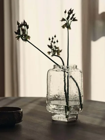 Mokuri vas - Clear, 25 cm - Ferm Living