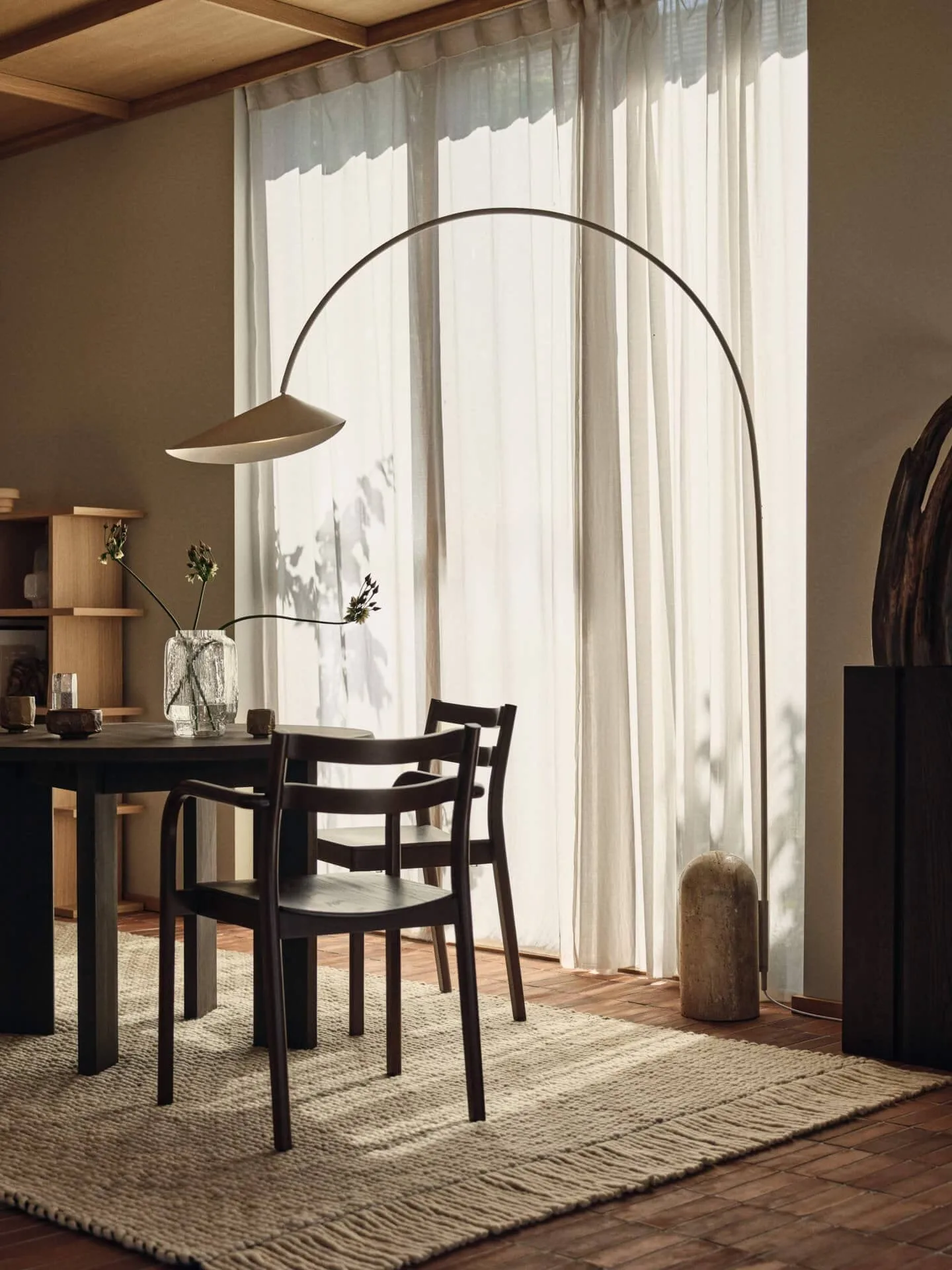 Mokuri vas, Clear, 25 cm Ferm Living