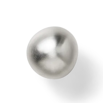Mushroom krok - Brushed stainless steel - Ferm Living