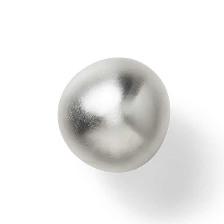 Mushroom krok - Brushed stainless steel - Ferm Living