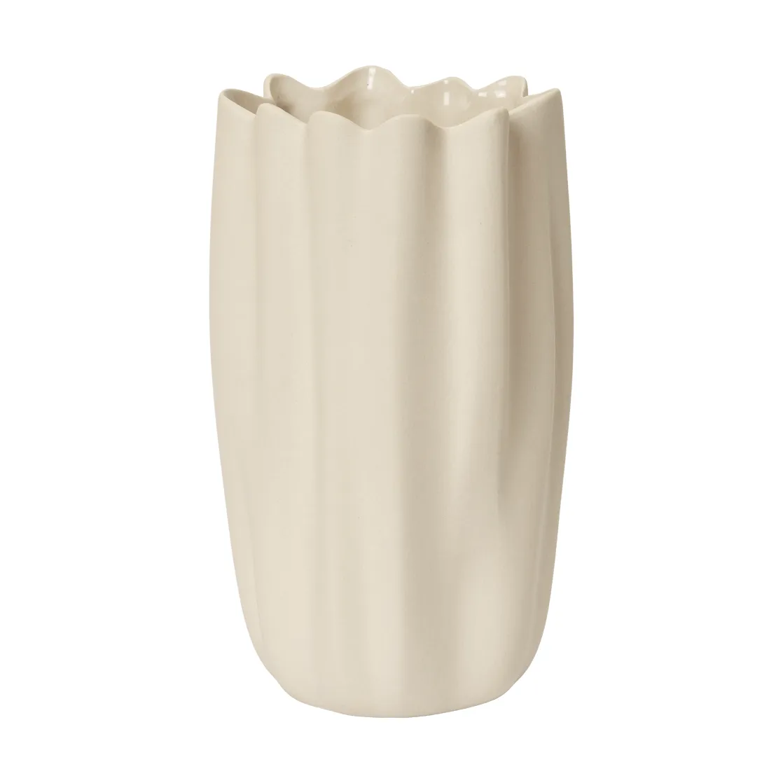 Nium vas, Off-white, 23 cm Ferm Living