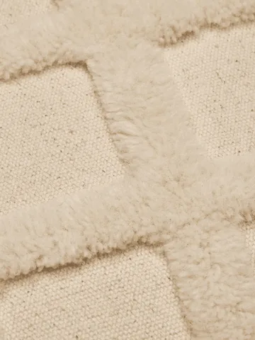 Norte grid kudde - Off-white, 50x50 cm - Ferm Living