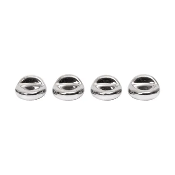 Nube fötter till kruka 4-pack - Silver - Ferm Living