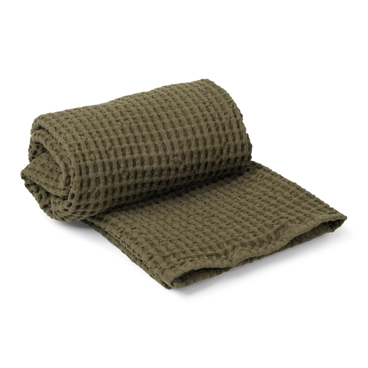 Organic badhandduk 70x140 cm, Olive Ferm Living