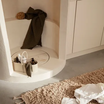 Organic badhandduk 70x140 cm - Olive - Ferm Living