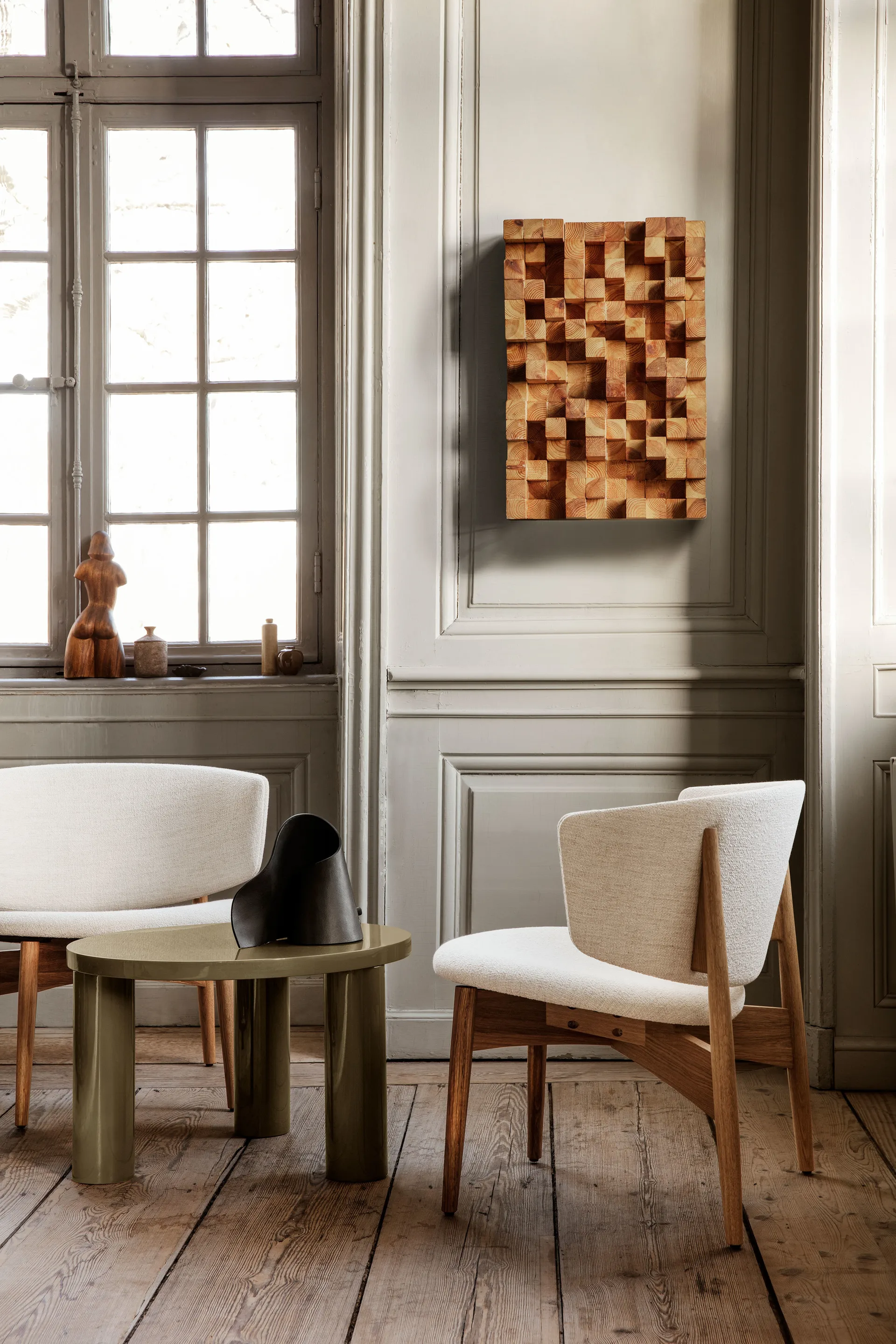 Oyster bordslampa, Black Ferm Living