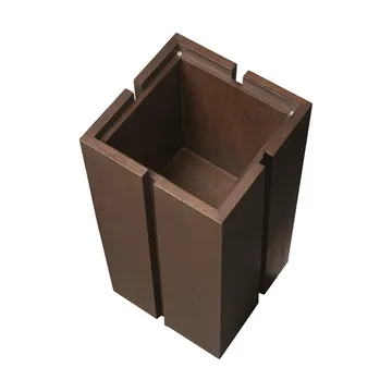 Parcel piedestal - Dark stained, 30x30x60 cm - Ferm Living