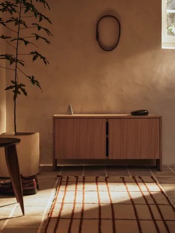 Parcel skänk - Natural oak, 100x30x50 cm - Ferm Living