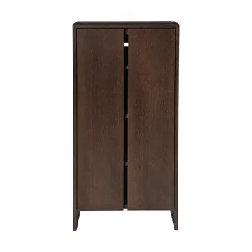Parcel skåp - Dark stained oak, 55x30x110 cm - Ferm Living