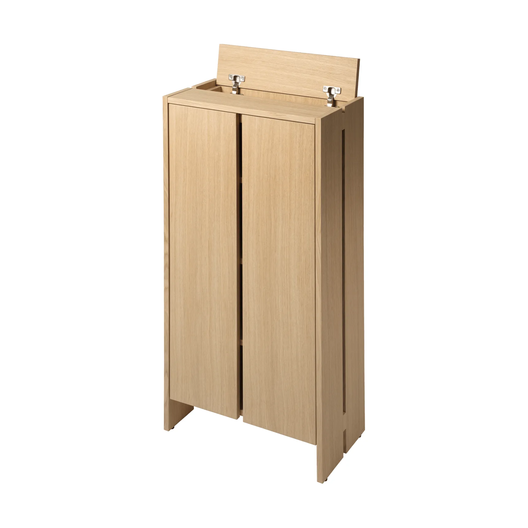 Parcel skåp, Natural oak, 55x30x110 cm Ferm Living