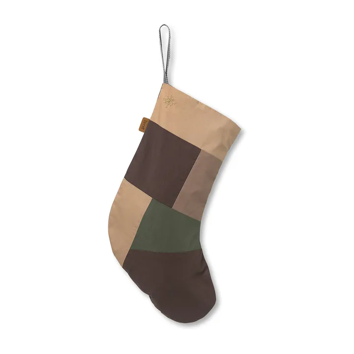 Patchwork julstrumpa - multi - Ferm Living