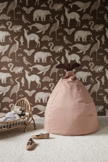 Pear bean bag sittsäck - Dusty Rose - Ferm Living