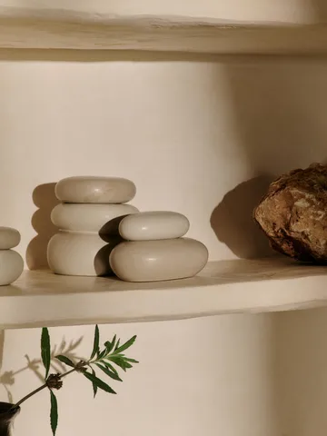 Pebble ask large - Sand/Cream - Ferm Living