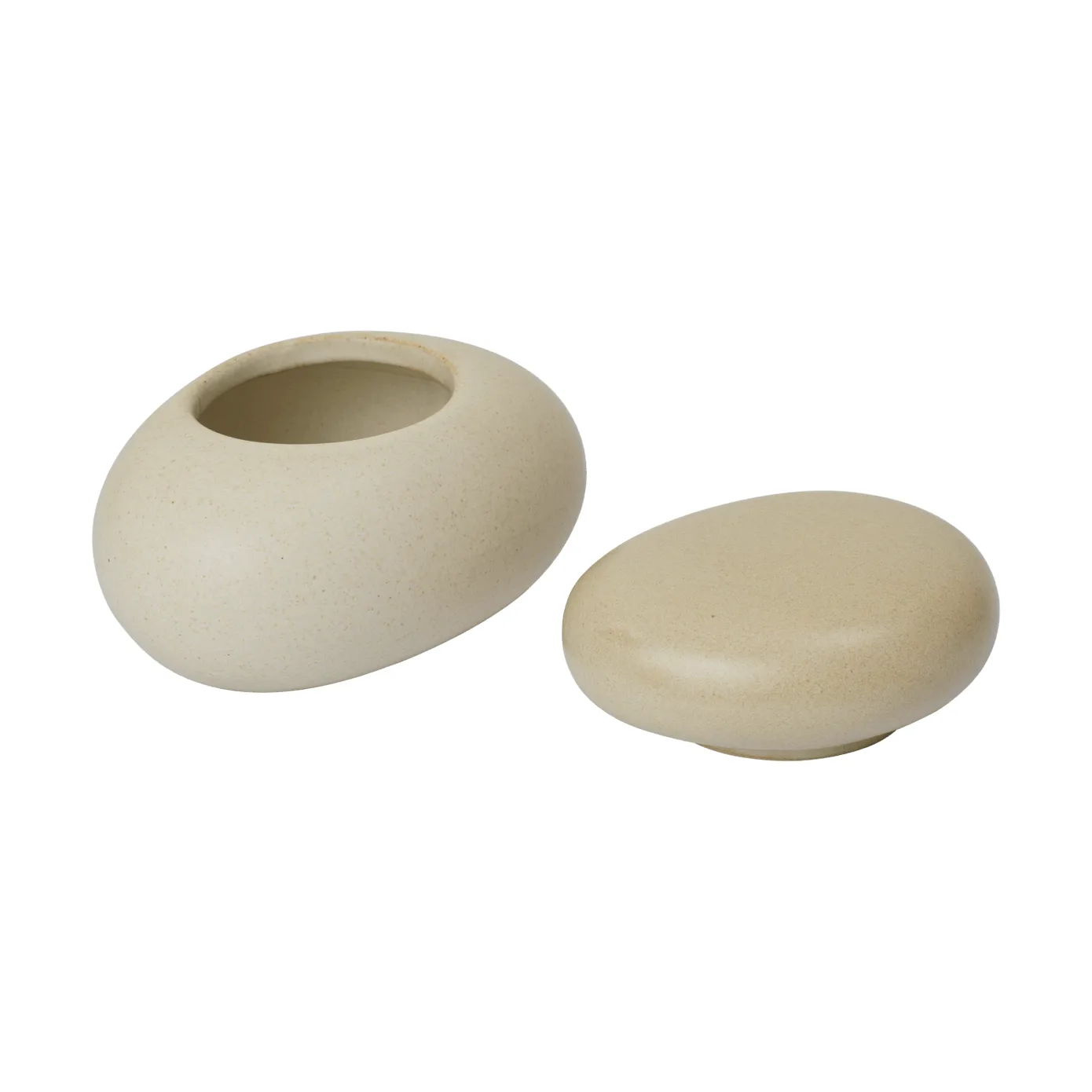 Pebble ask small, Sand/Cream Ferm Living