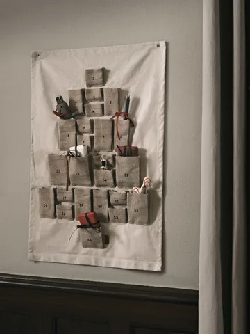 Pine julkalender - Mini, 50x69 cm - Ferm Living