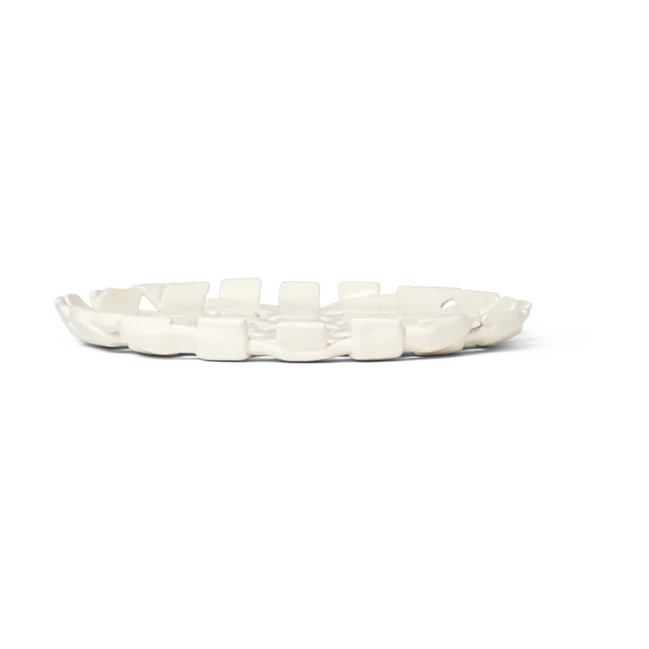 Plait fat Ø30 cm - Off white - Ferm Living