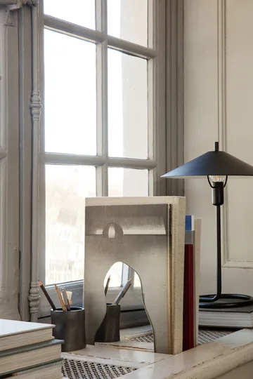 Pond bokstöd set om 2 - Mirror polish - Ferm Living