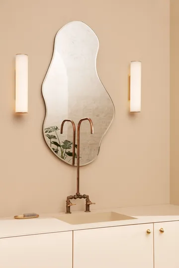 Pond spegel large - Mässing - Ferm Living