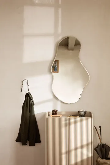 Pond spegel large - Mässing - Ferm Living