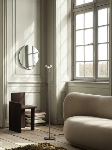 Pond spegel - Small dark chrome - Ferm Living