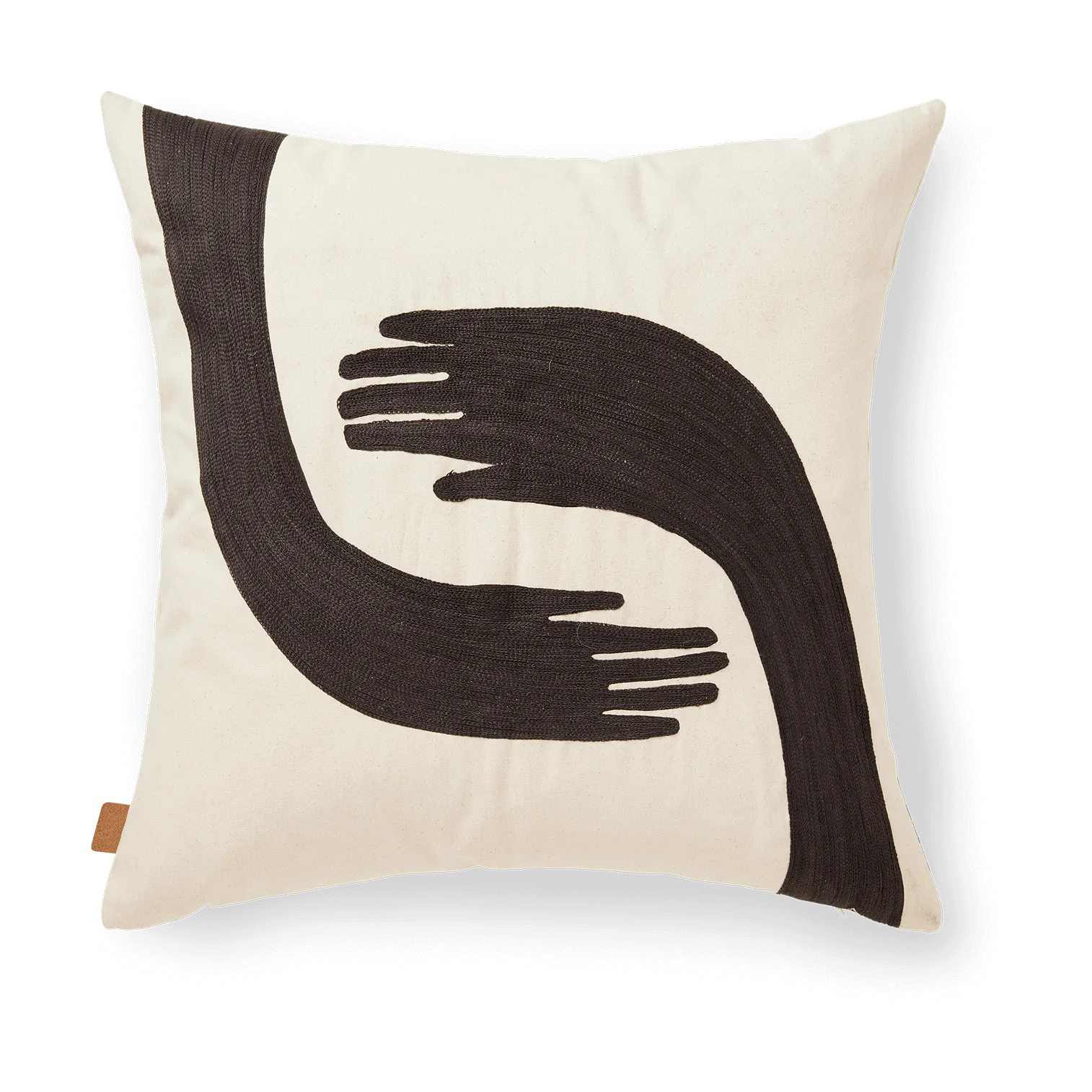 Pose kuddfodral 50x50 cm, Coffee-undyed Ferm Living
