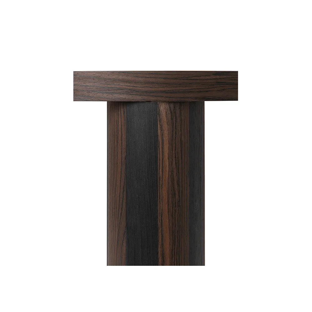 Post Soffbord, oak smoked, large, lines Ferm Living