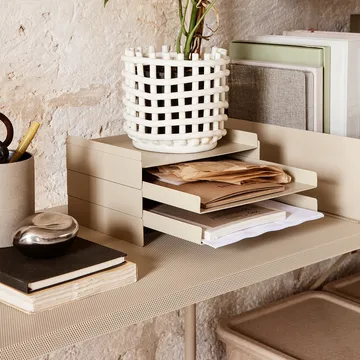 Punctual kryss - grey - Ferm Living