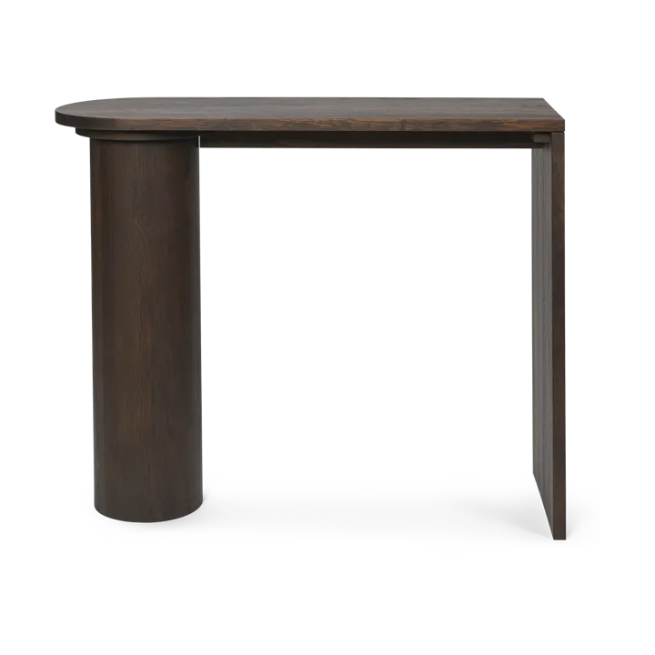 Pylo Console Table sidobord 85x36x100 cm - Dark Stained Oak - Ferm Living