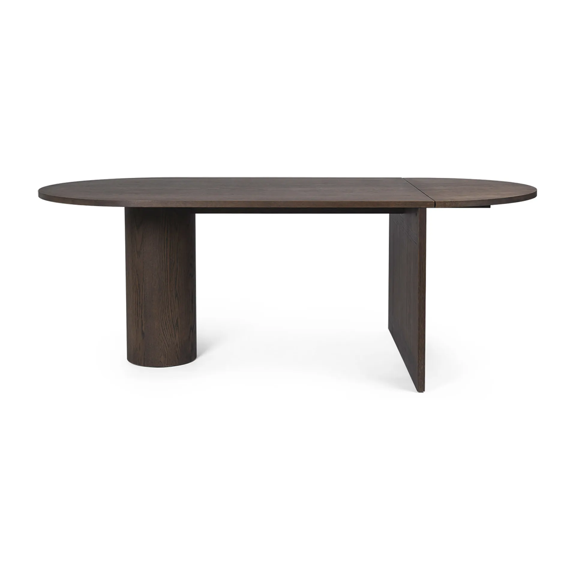 Pylo matbord 210x100x74 cm, Dark stained oak Ferm Living