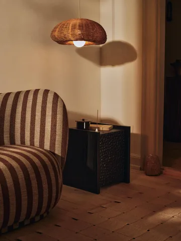 Pyra rökelsebrännare - Borstad aluminium - Ferm Living