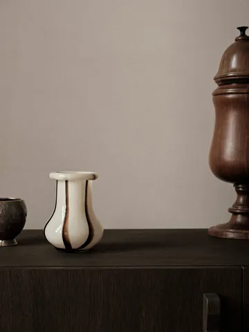 Riban vas 15 cm - Cream - Ferm Living
