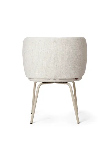 Rico dining chair bouclé - Off-white-cashmere - Ferm Living