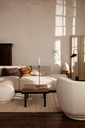 Rico lounge chair bouclé - Wool bouclé offwhite - Ferm Living