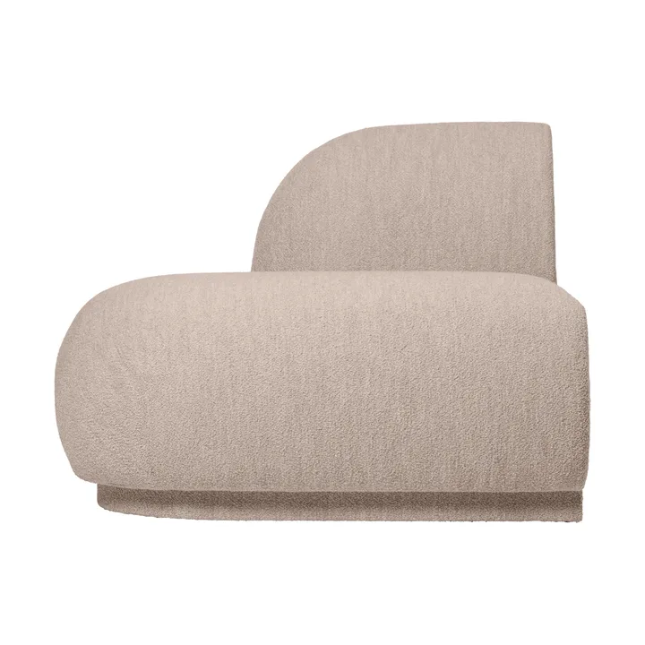 Rico open soffmodul L - Soft bouclé-natural - Ferm Living
