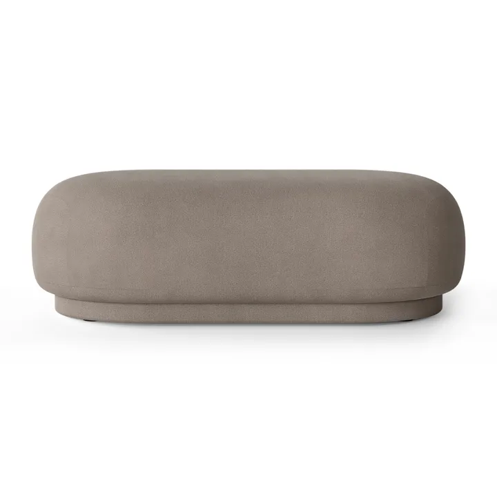 Rico ottoman - Brushed warm grey - Ferm Living