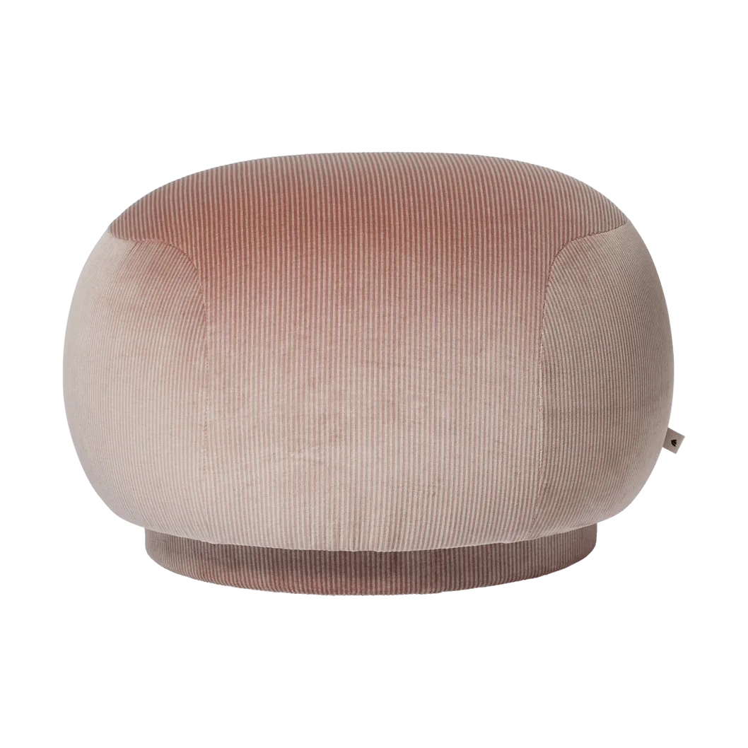 Rico pouf sittpuff, Devoré Velvet-blush Ferm Living