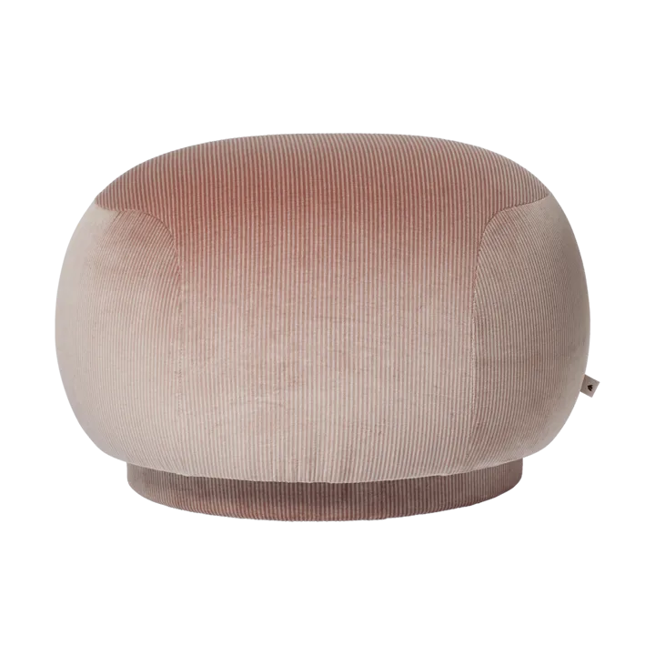 Rico pouf sittpuff - Devoré Velvet-blush - Ferm Living