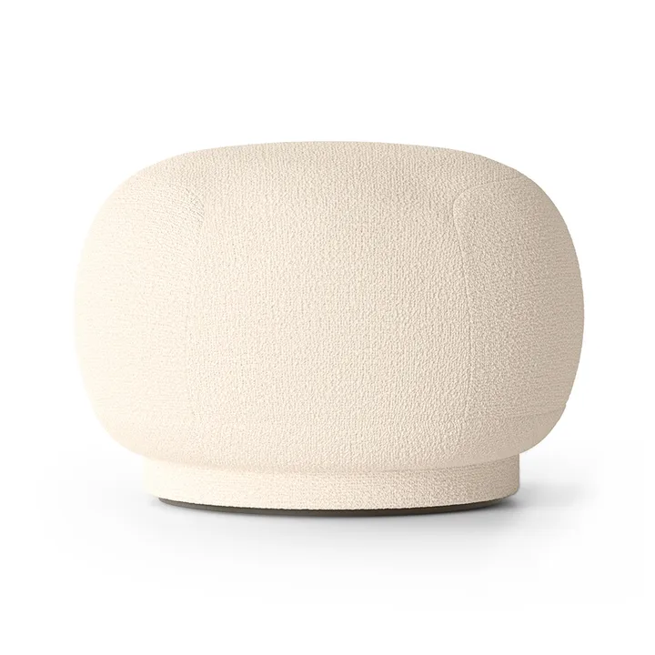 Rico pouf sittpuff - Wool bouclé offwhite - Ferm Living