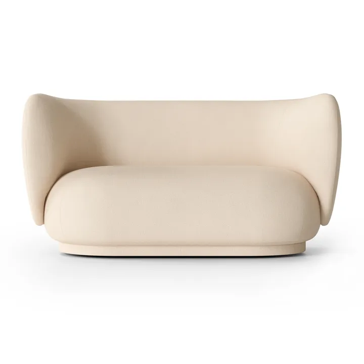 Rico soffa 2-sits - Brushed offwhite - Ferm Living