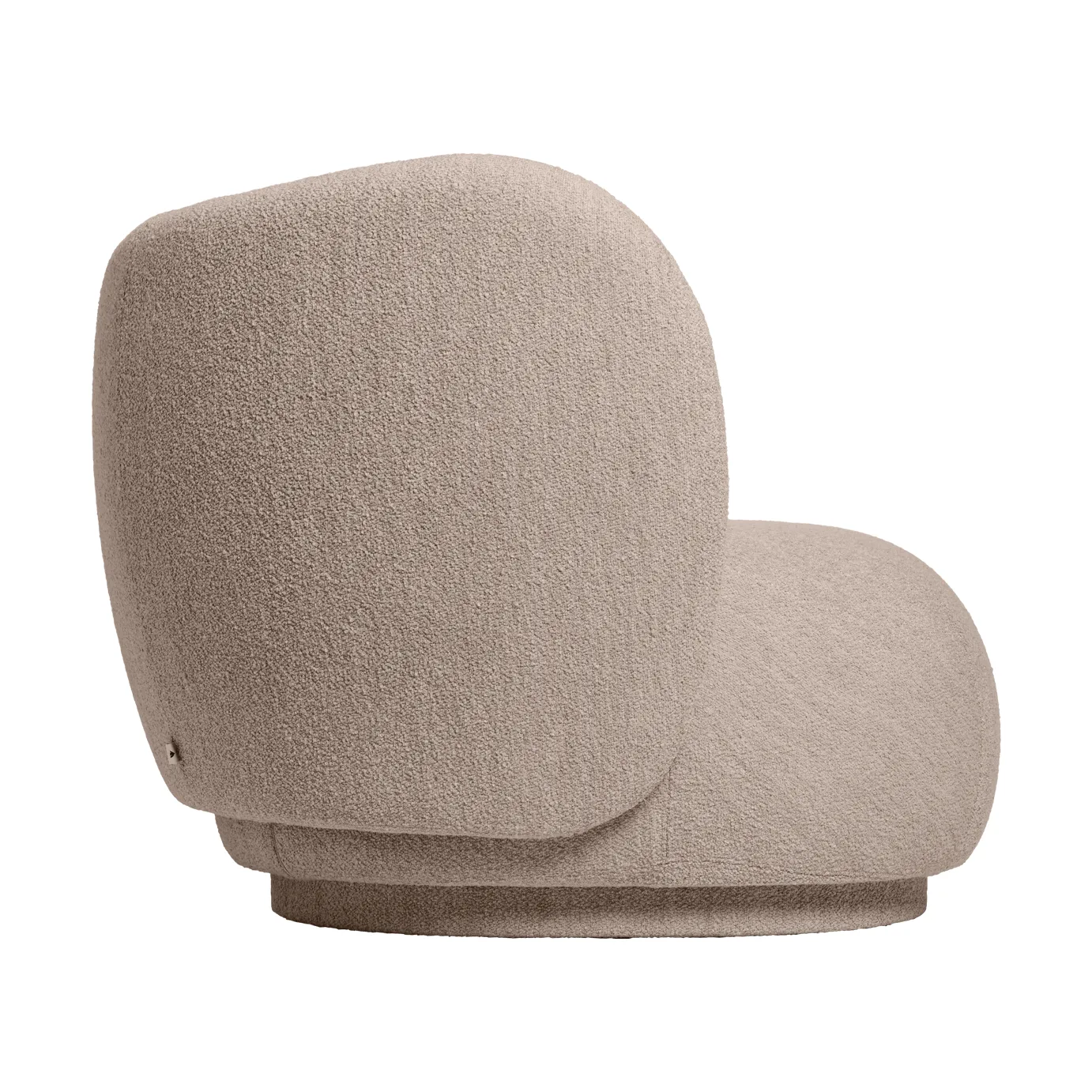 Rico soffmodul armrest L Soft Bouclé, Natural Ferm Living