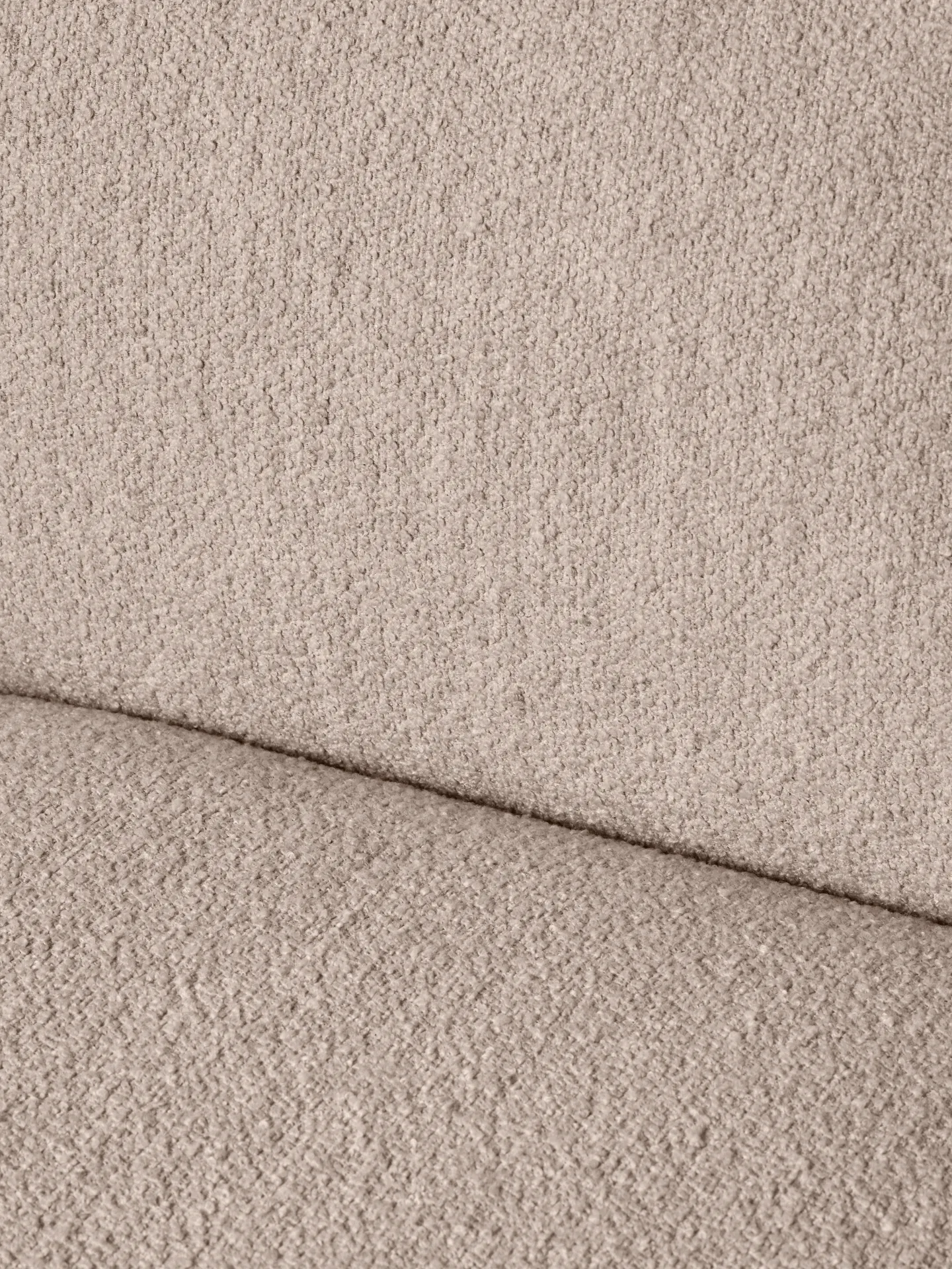 Rico soffmodul armrest L Soft Bouclé, Natural Ferm Living