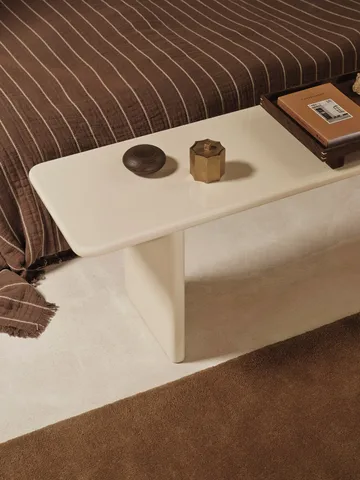 Rink bänk 140 cm - Eggshell - Ferm Living