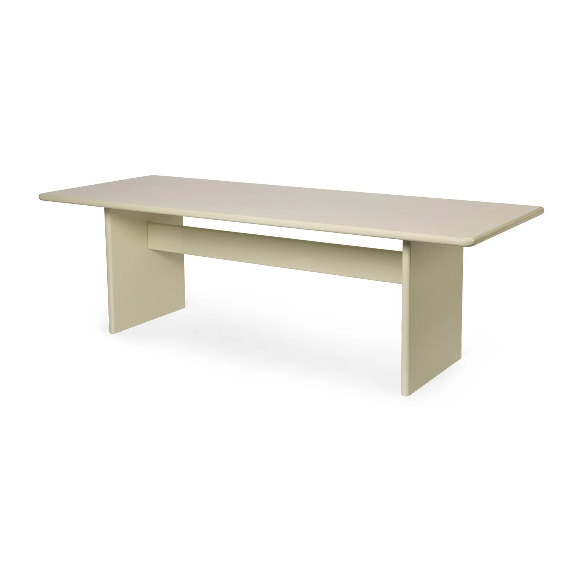 Rink matbord large 240x90x74 cm, Eggshell Ferm Living