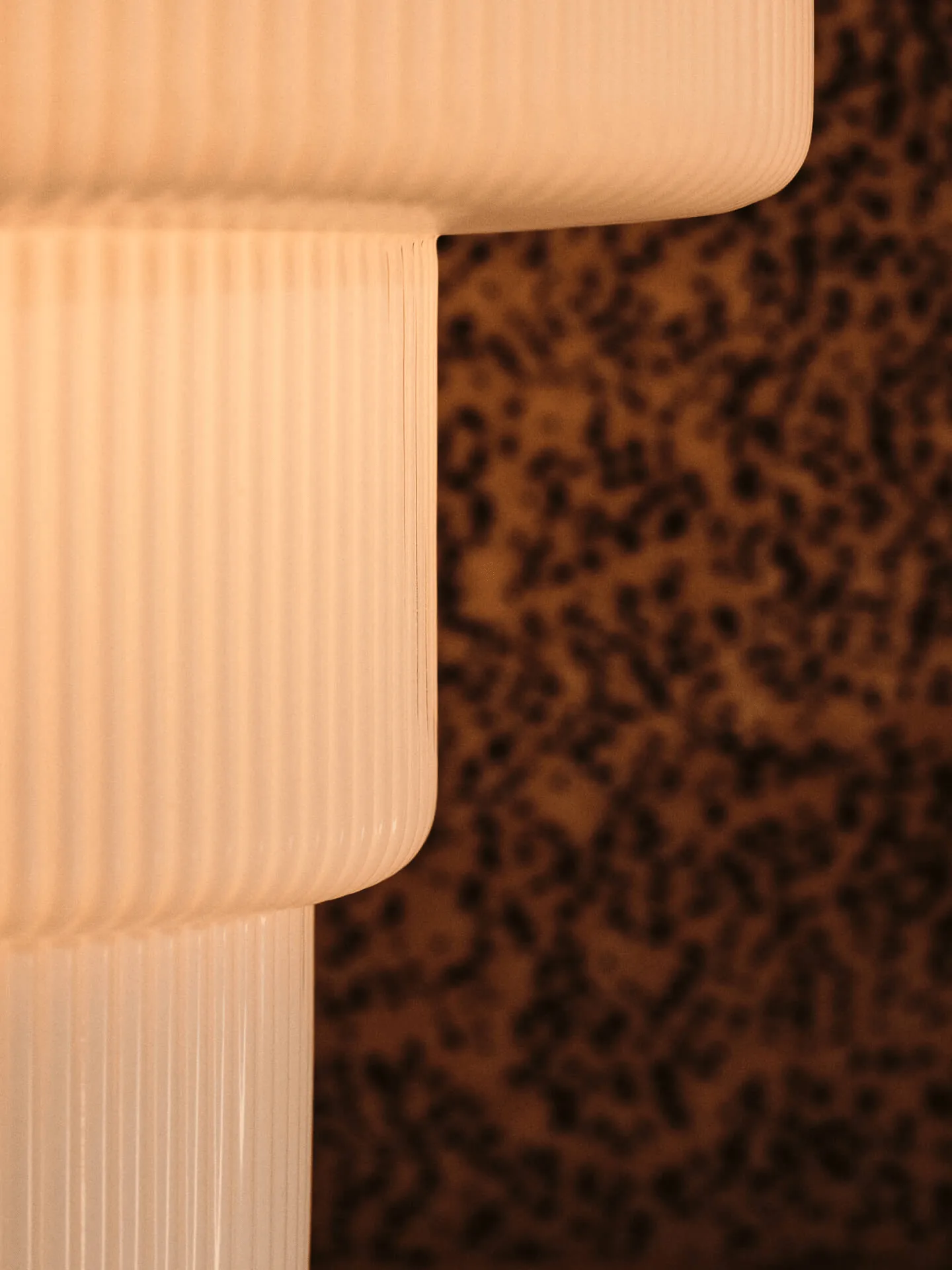 Ripple bordslampa, White, Ø28x28 cm Ferm Living