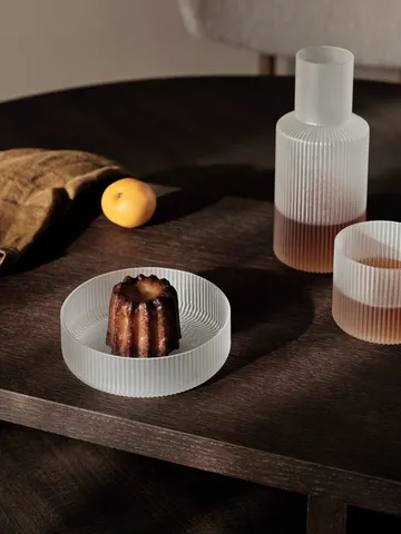 Ripple frukostskål 4-pack - Frosted - Ferm Living