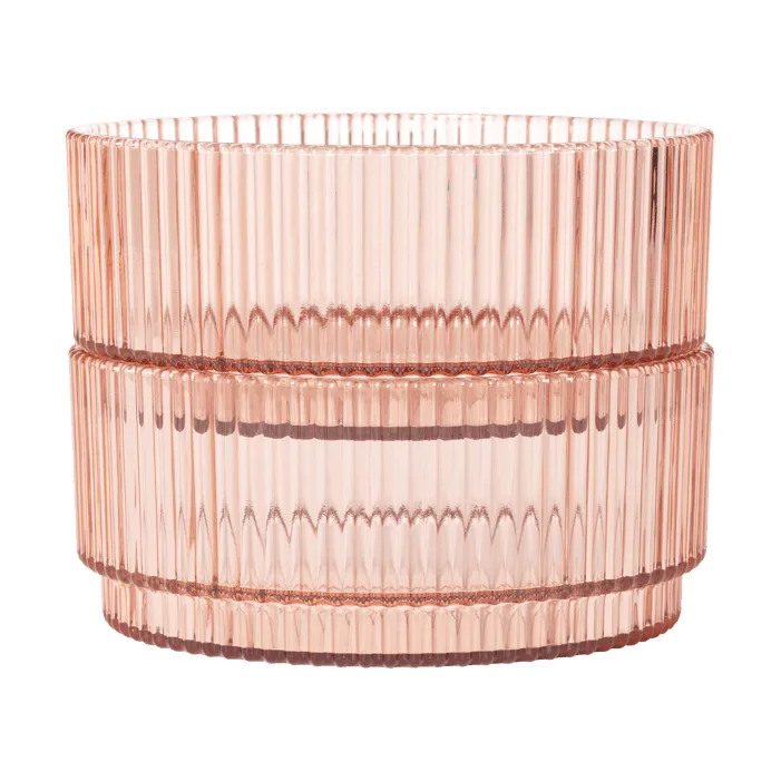 Ripple kids skål, Blush, 2-pack Ferm Living