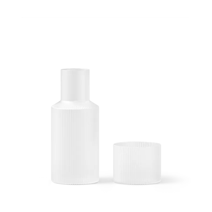 Ripple small karaff set - Frosted - Ferm Living