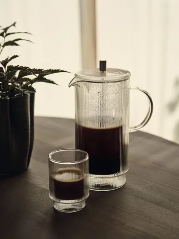 Ripple Thermal presskanna - Clear - Ferm Living