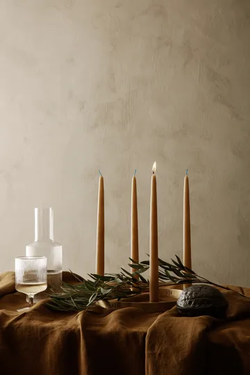 Ripple vinglas 2-pack - Klar - Ferm Living