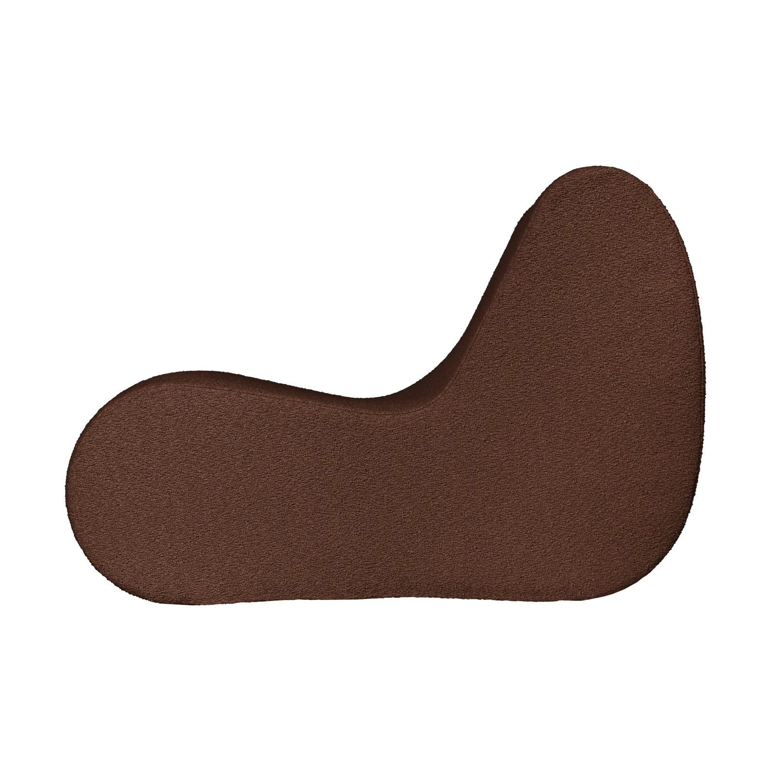 Rouli center module pure bouclé modulsoffa, Chestnut brown Ferm Living